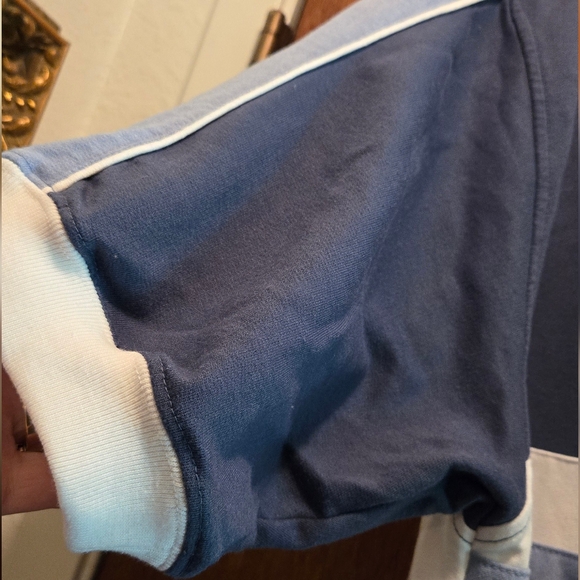 Knightsbridge men's blue & white polo shirt szL - Picture 7 of 10